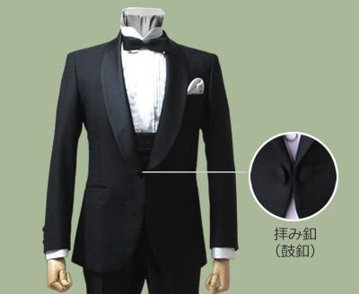 タキシードのジャケット